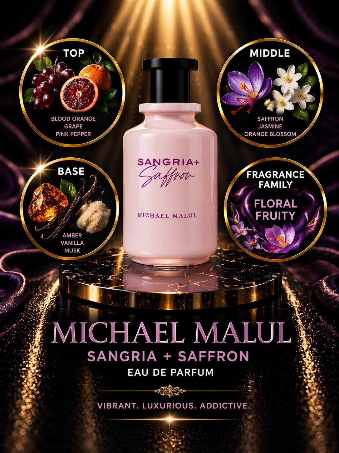 Michael Malul Sangria & Saffron Perfume Sample