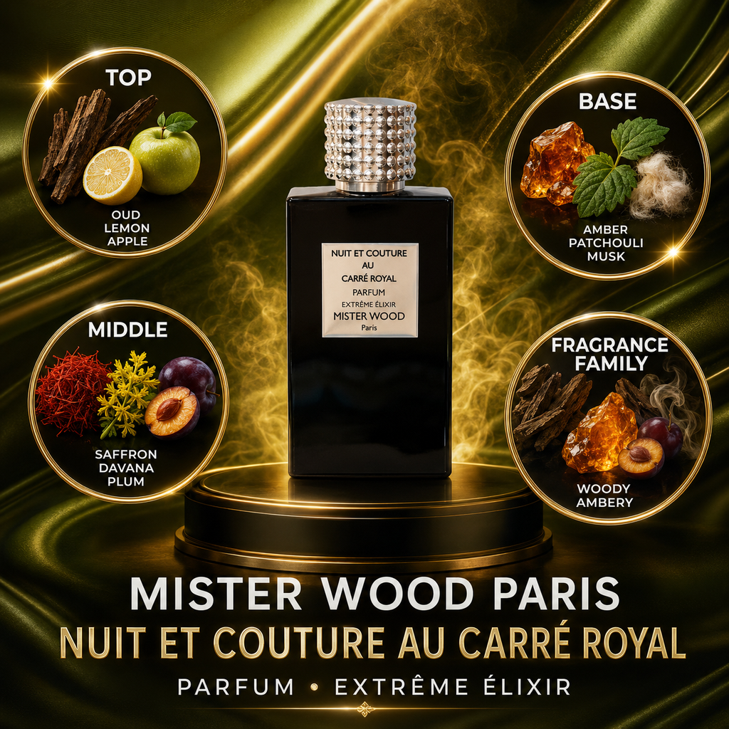 Mister Wood Paris: Nuit et Couture au Carré Royal Sample