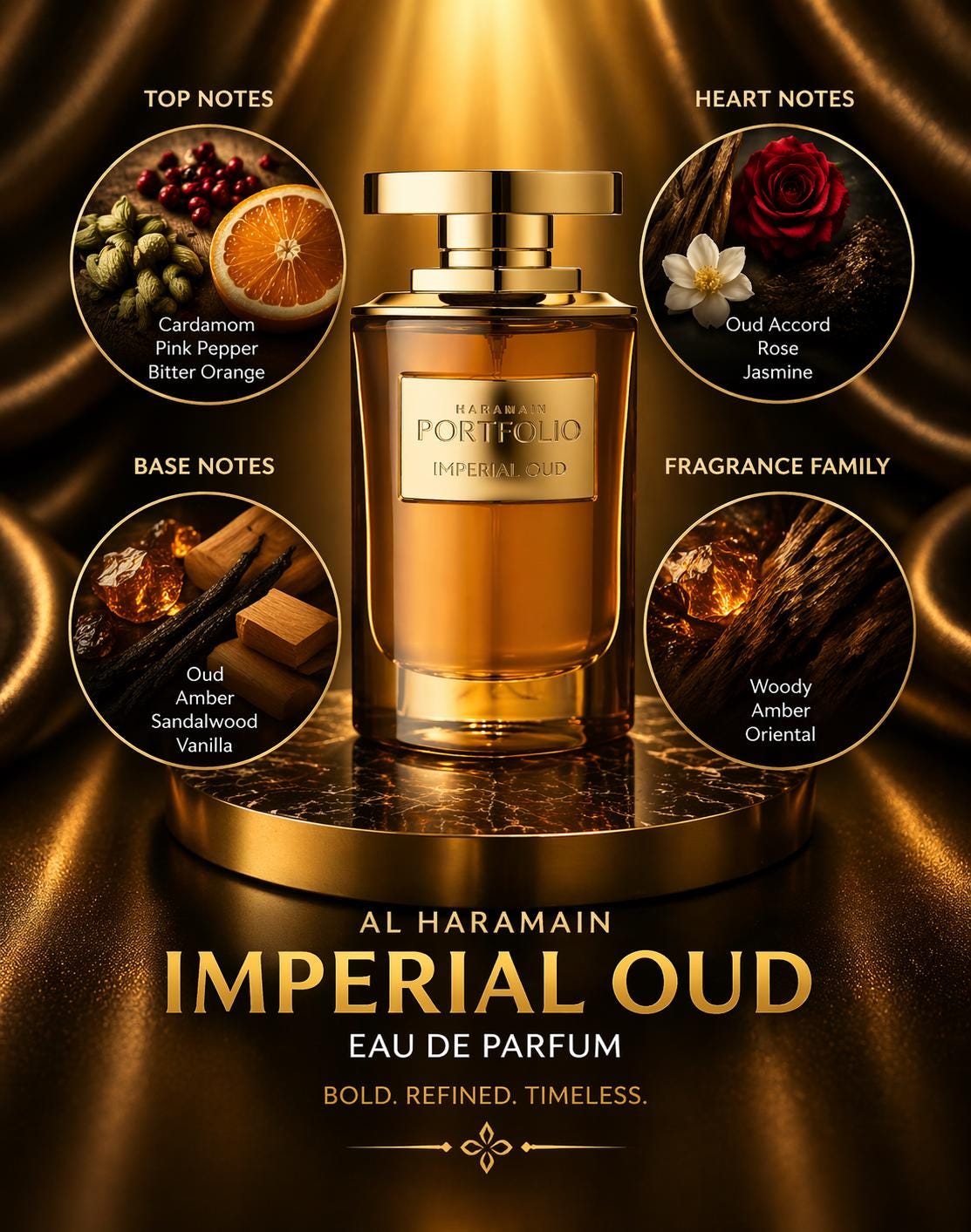 Al Haramain: Imperial Oud Perfume Sample