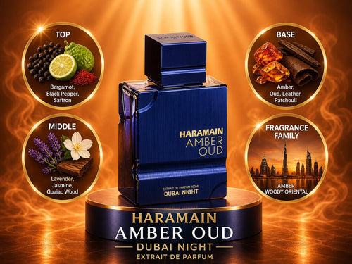 Al Haramain: Amber Oud Dubai Night Perfume Sample