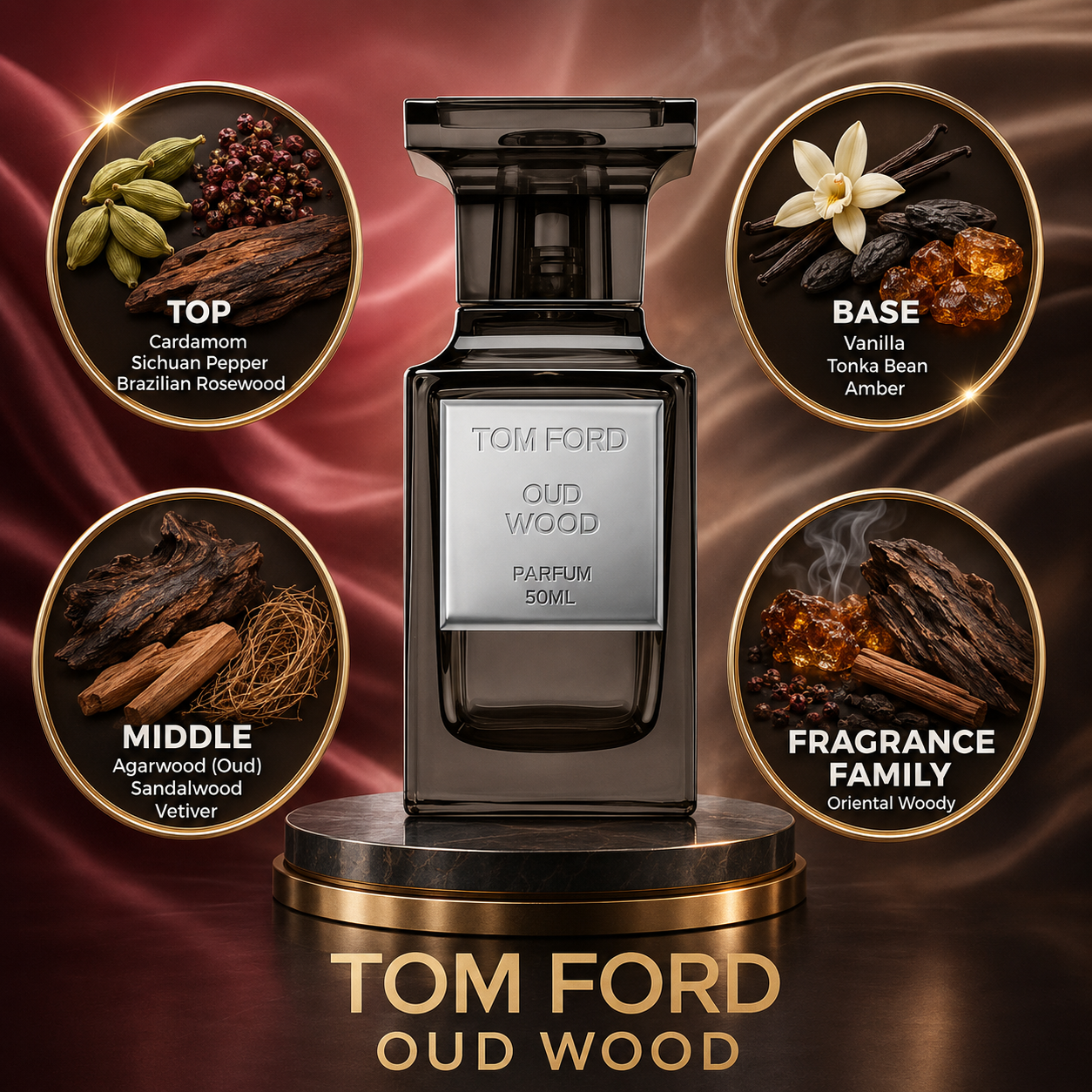Tom Ford: Oud Wood Perfume Sample