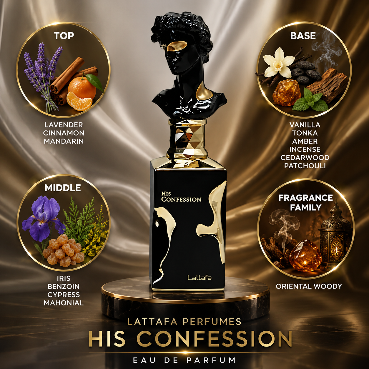 Lattafa: His Confession Perfume Sample