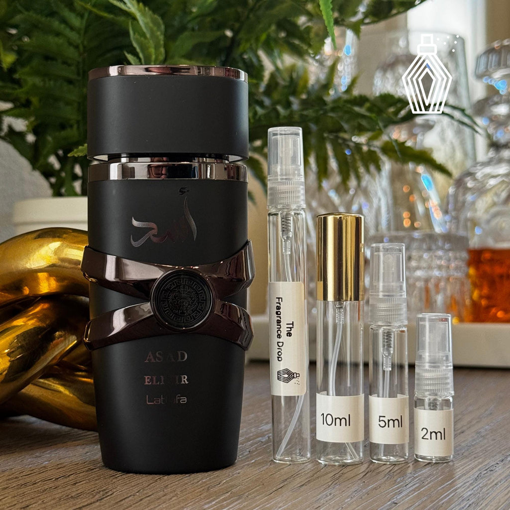 Lattafa:  Asad Elixir Perfume Sample