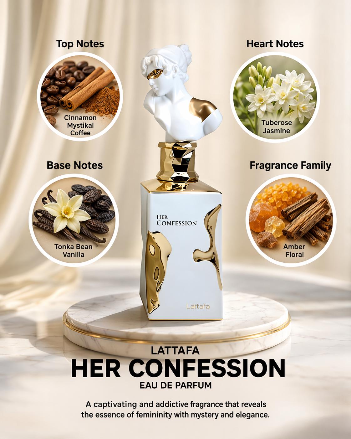 Lattafa:  Her Confession Perfume Sample