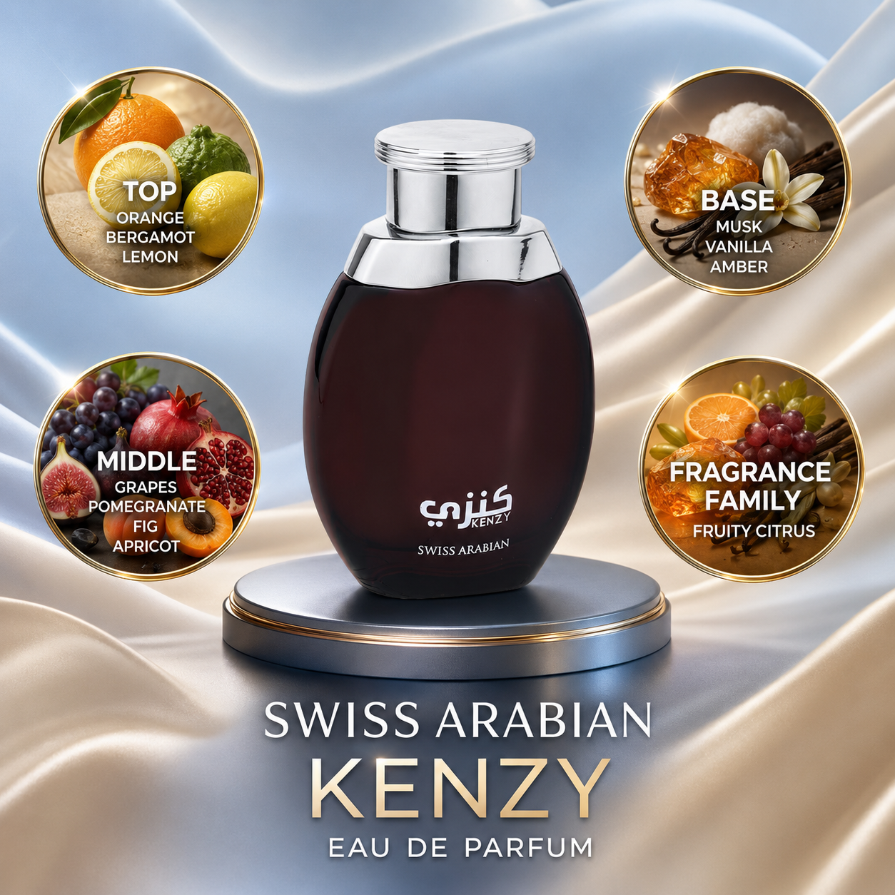 Swiss Arabian: Kenzy Sample