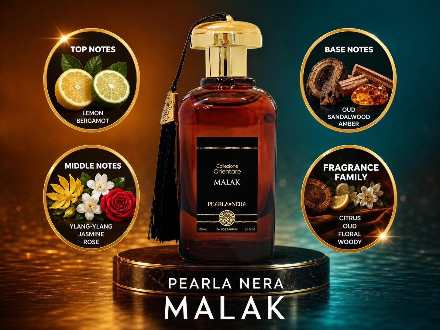 PEARLA NERA: MALAK Perfume Sample