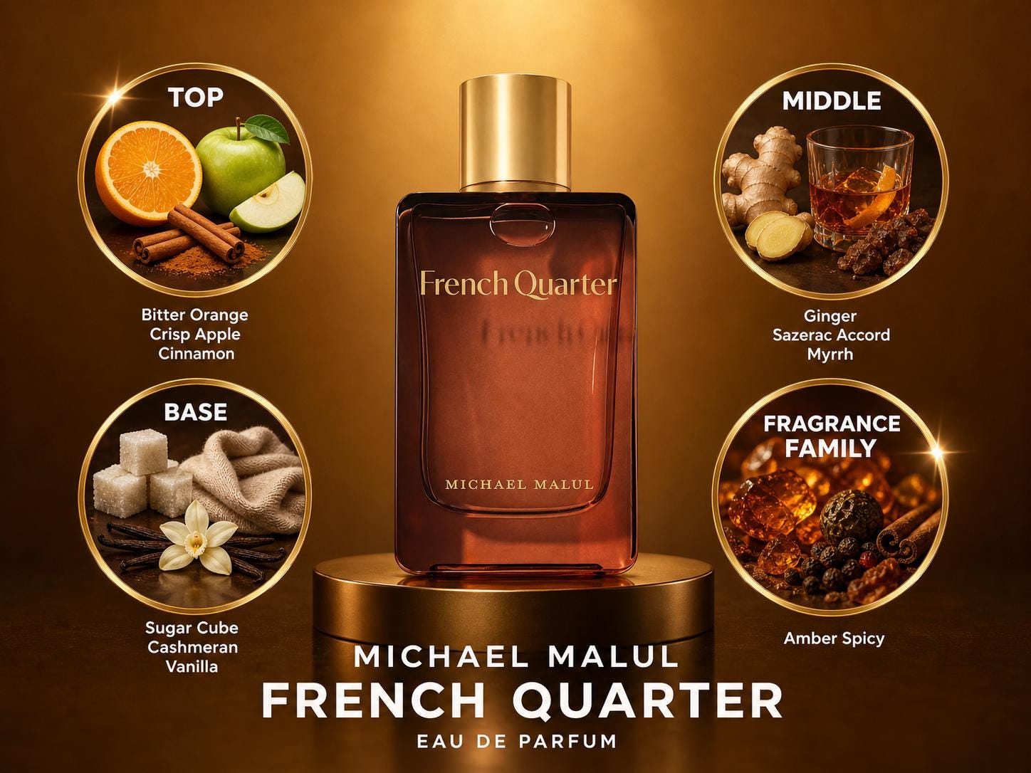 Michael Malul French Quarter Perfume Sample