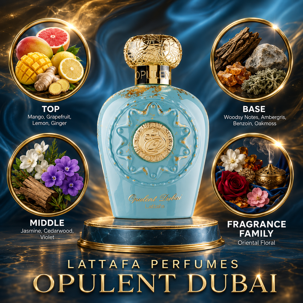 Lattafa: Opulent Dubai Perfume Sample