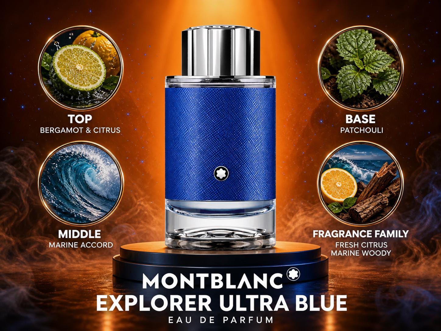 Montblanc: Explorer Ultra Blue Perfume Sample