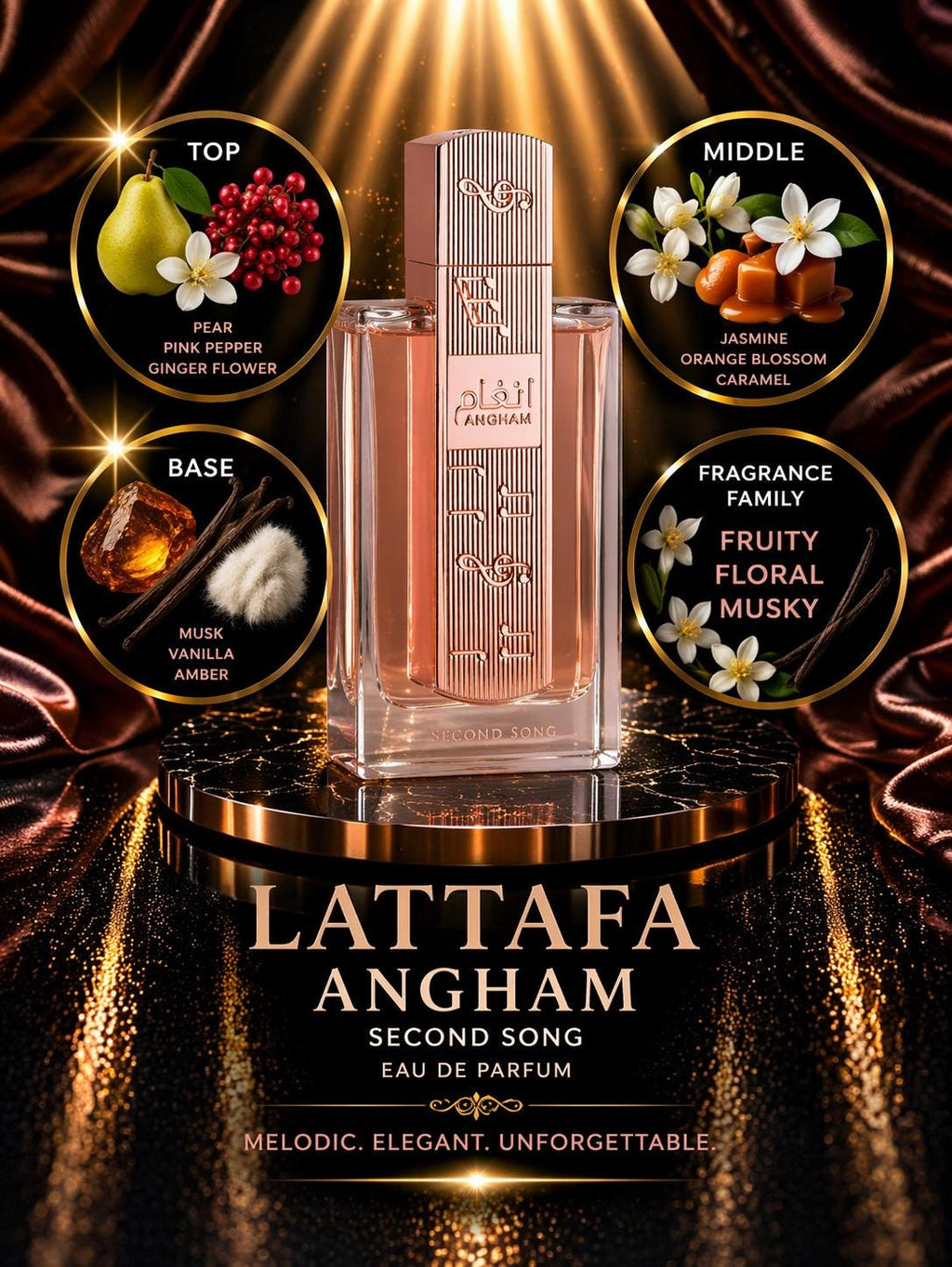 Lattafa:  Second Song Perfume Sample
