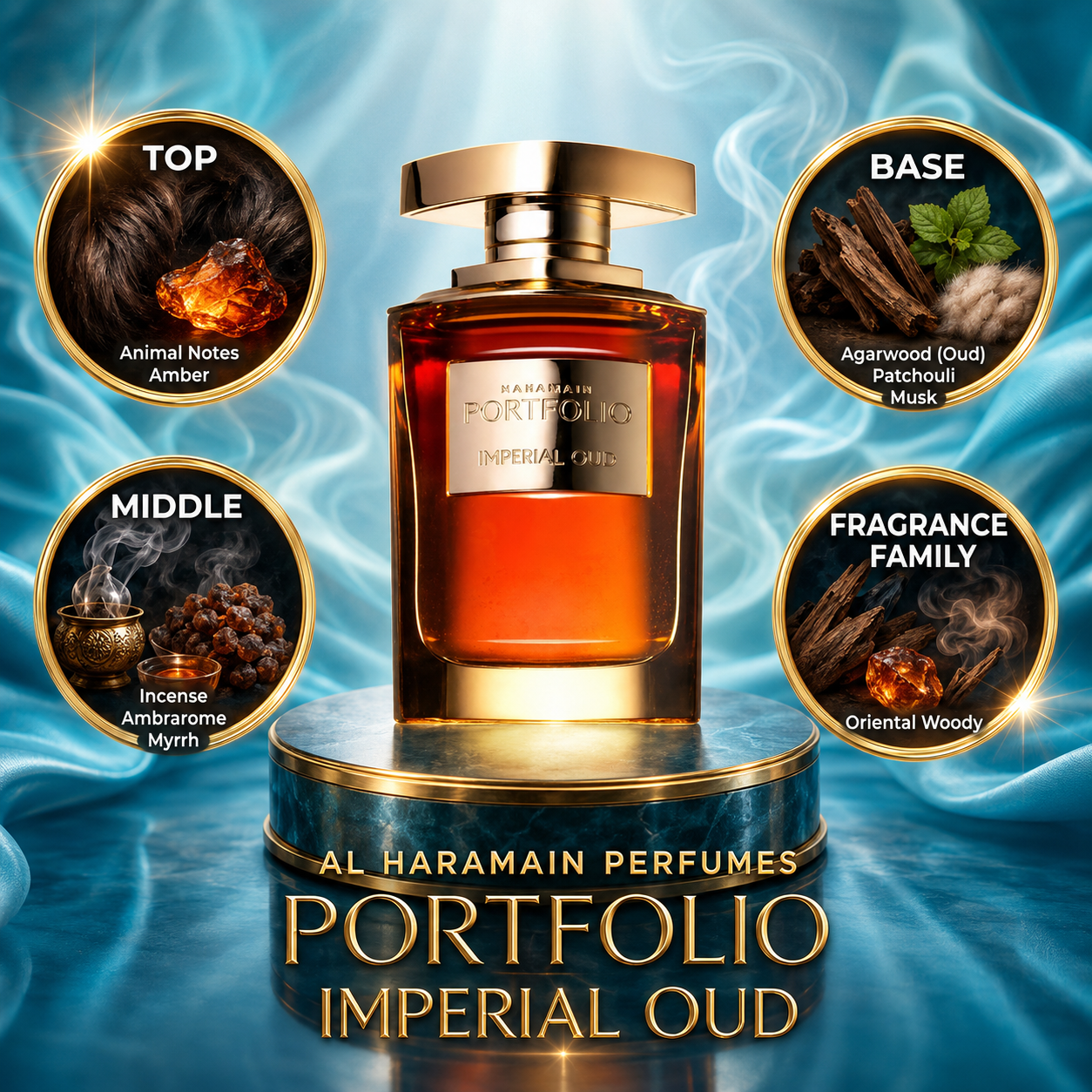 Al Haramain: Imperial Oud Perfume Sample