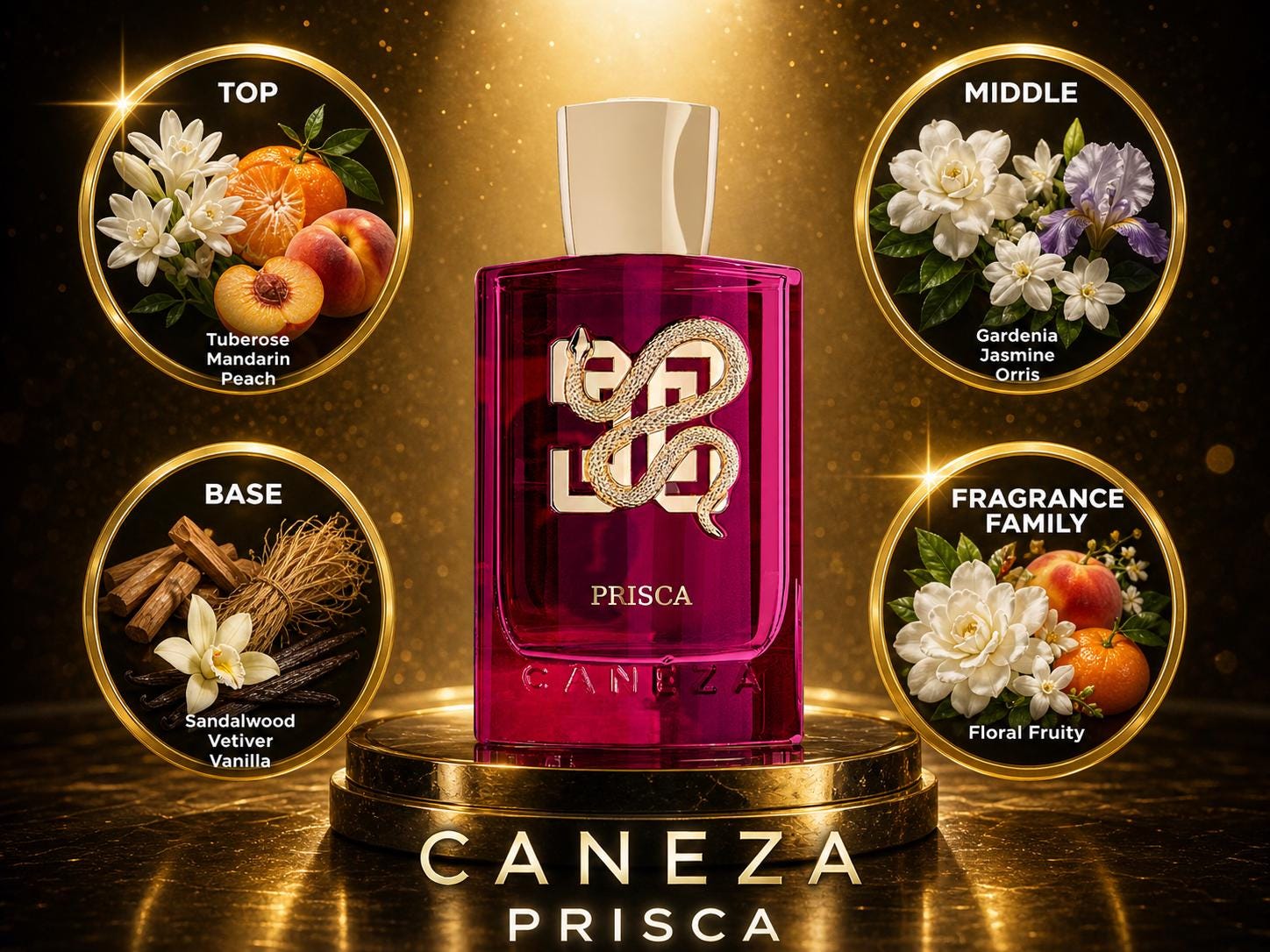 Caneza: Prisca Perfume Sample