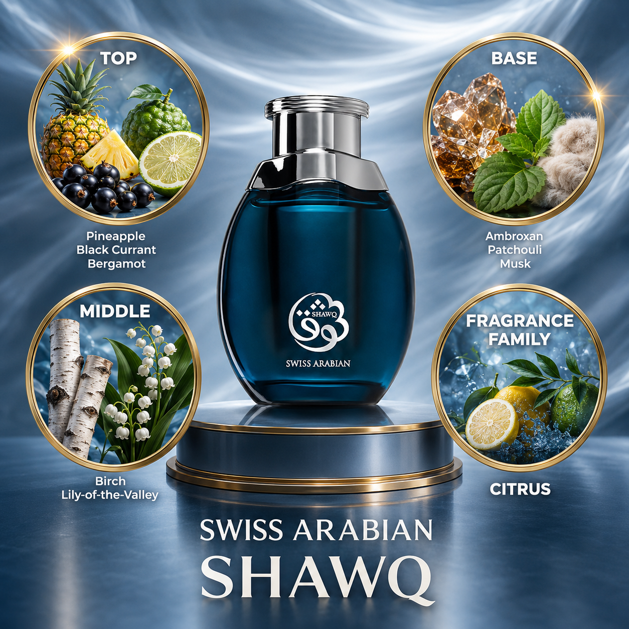 Swiss Arabian: Shawq Perfume Sample