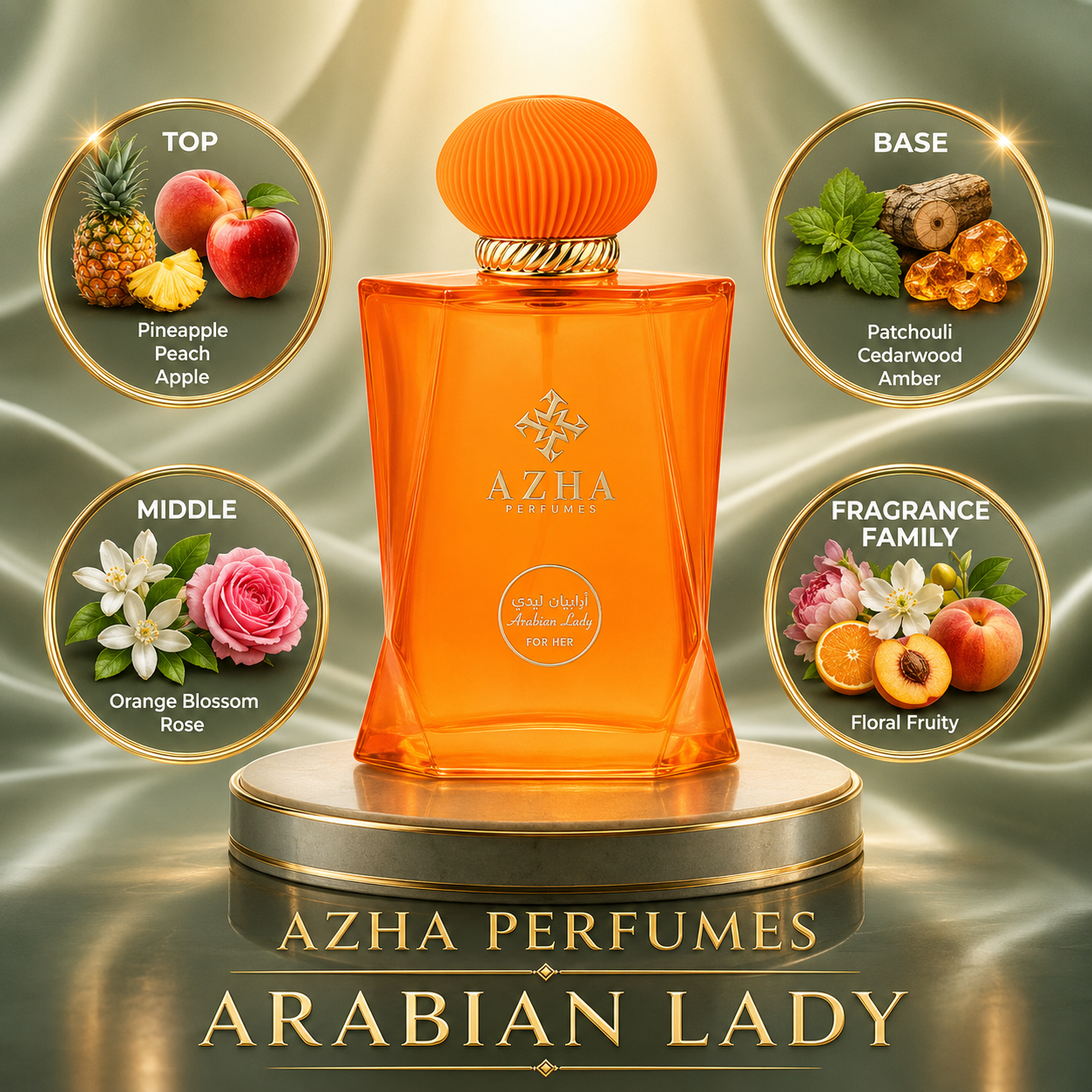 Azha: Arabian Lady Perfume Sample