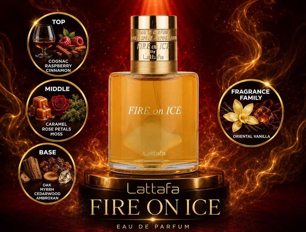 Lattafa: Fire On Ice Perfume Sample