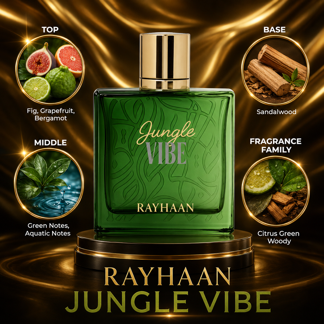 Rayhaan: Jungle Vibe Perfume Sample