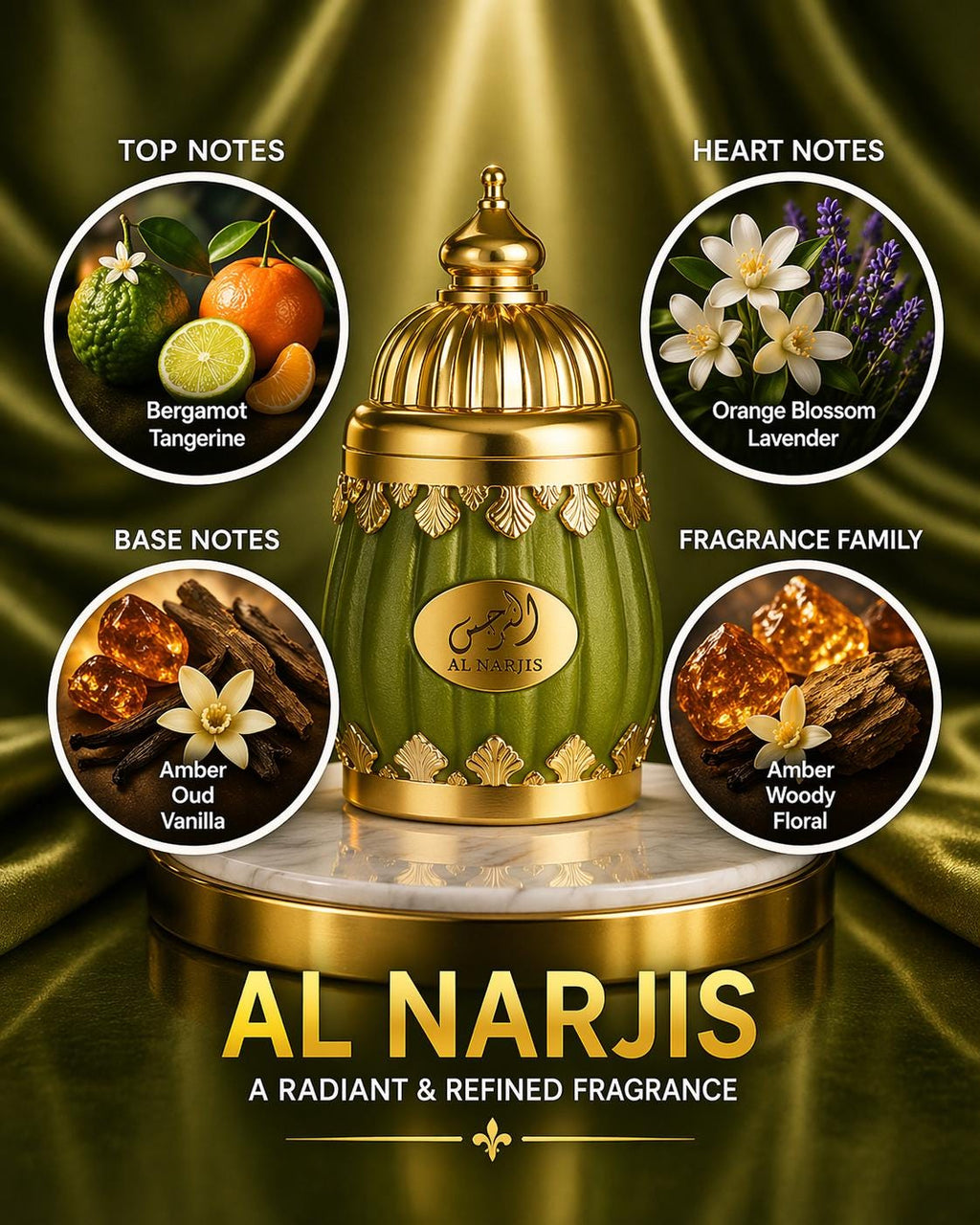 Lattafa:  Al Narjis Perfume Sample