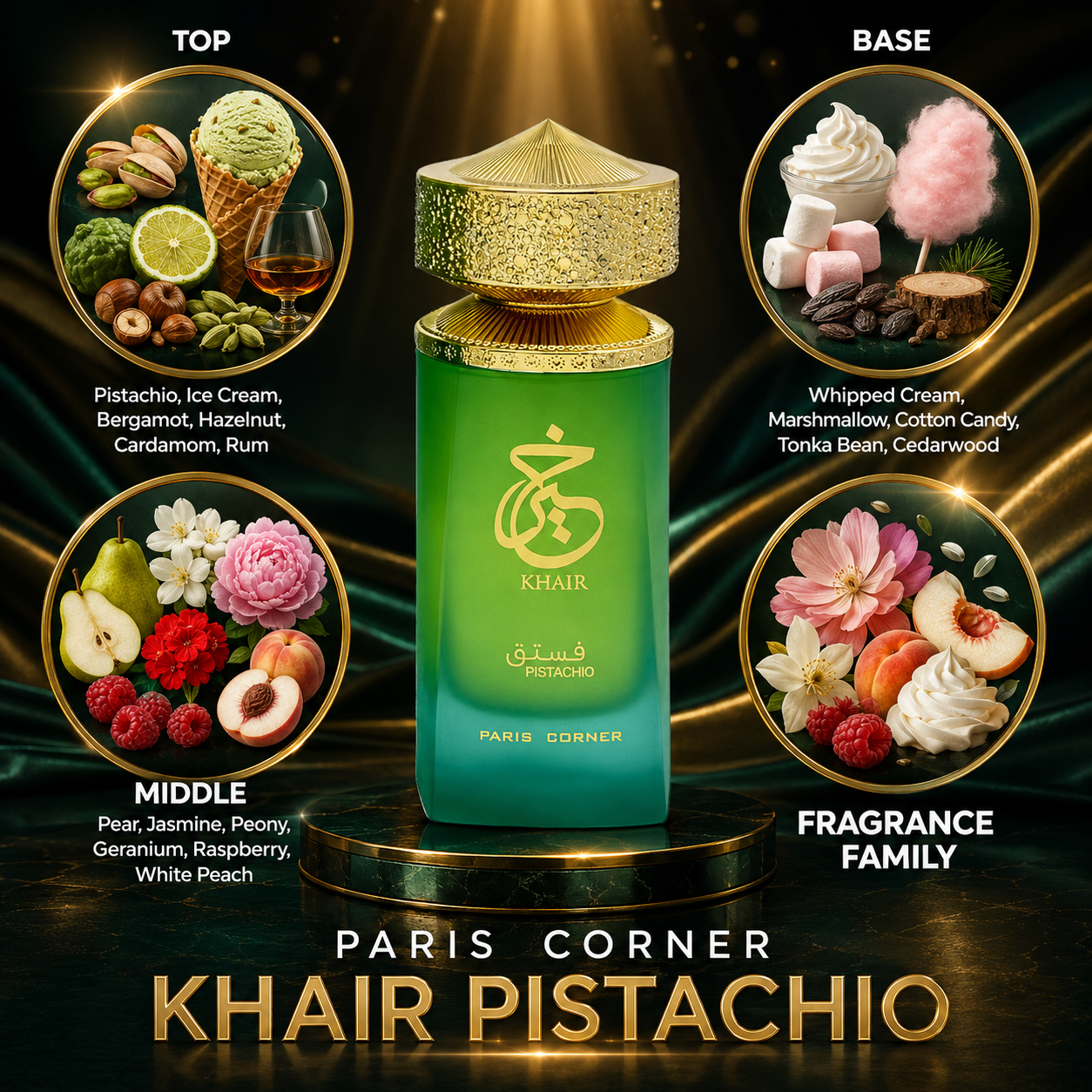 Paris Corner: Khair Pistachio Perfume Sample
