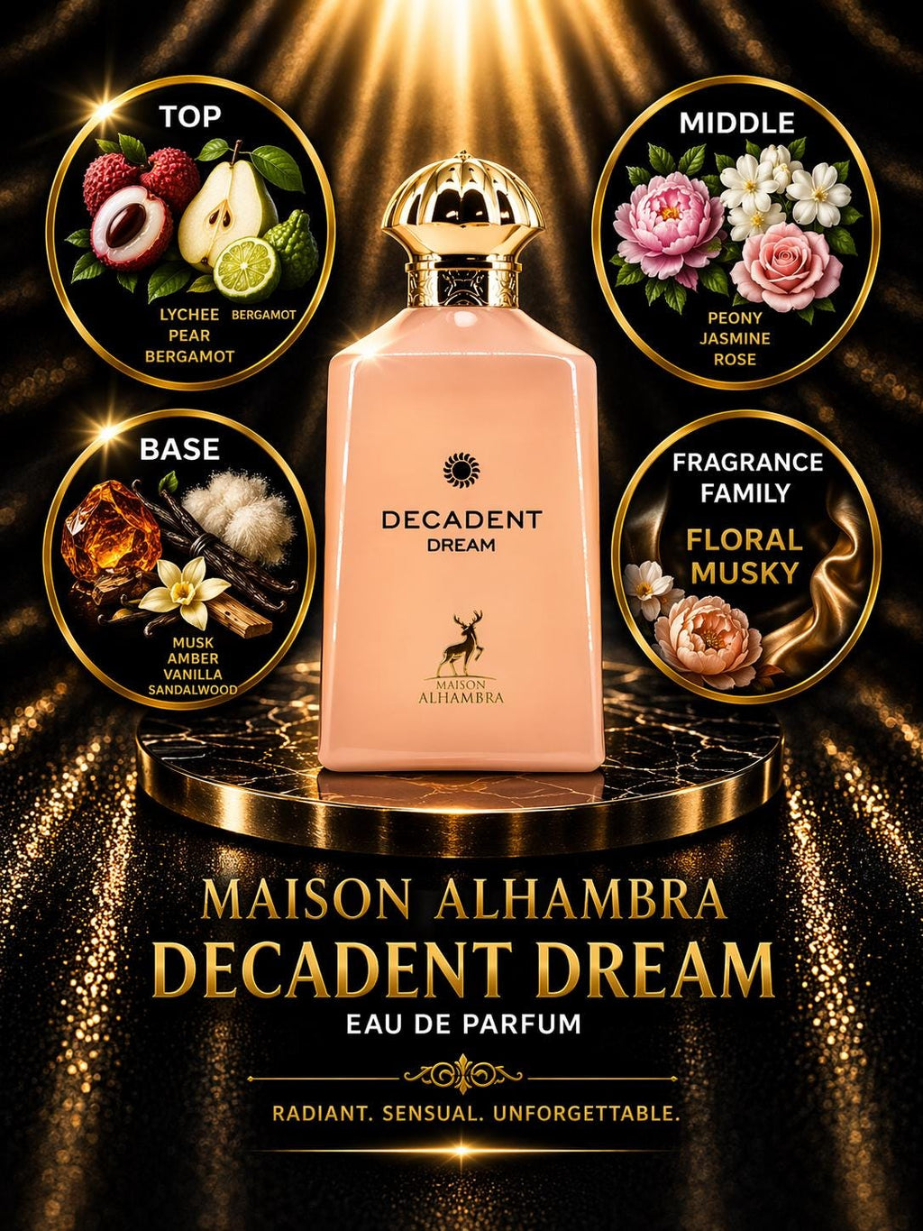 Maison Alhambra Decadent Dream Perfume Sample