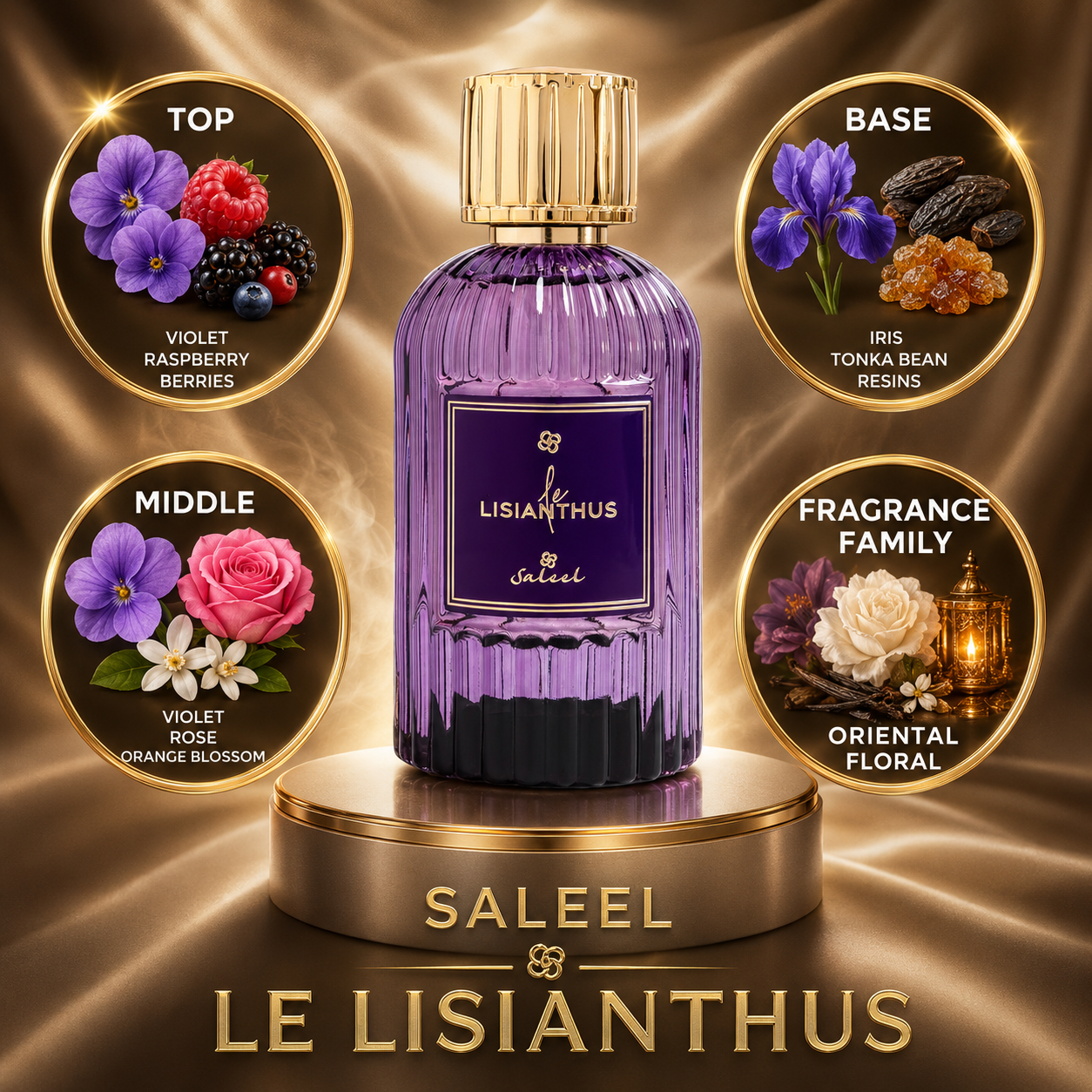 Saleel: Le Lisianthus Perfume Sample
