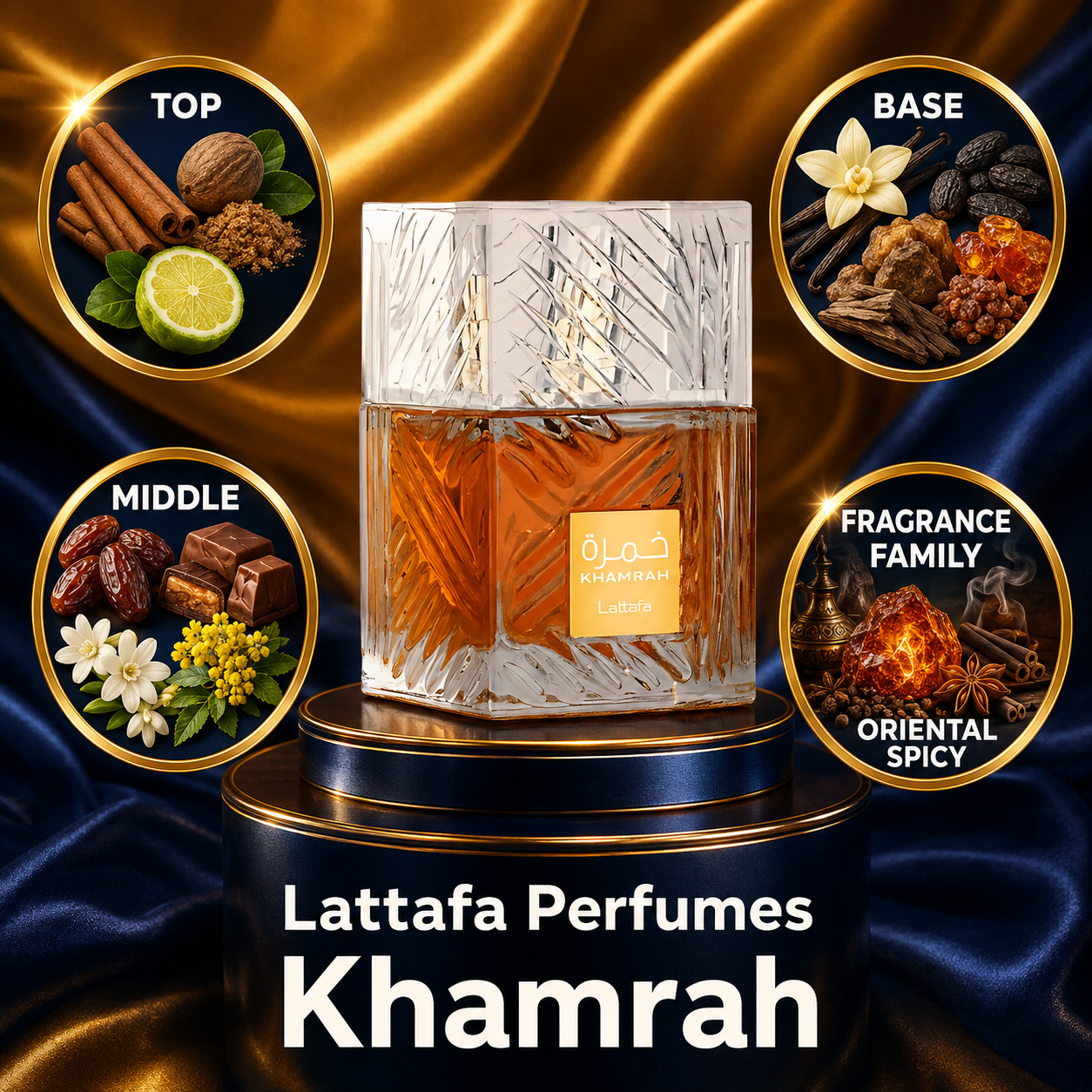 Lattafa: Khamrah Perfume Sample