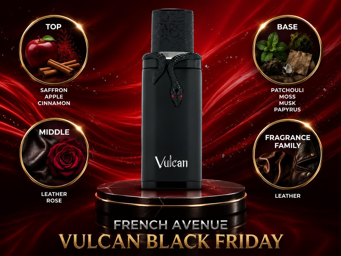 French Avenue: Vulcan Black Friday Perfume Sample