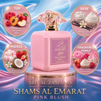 Shams Al Emarat: Pink Blush Ard Al Zaafaran Sample