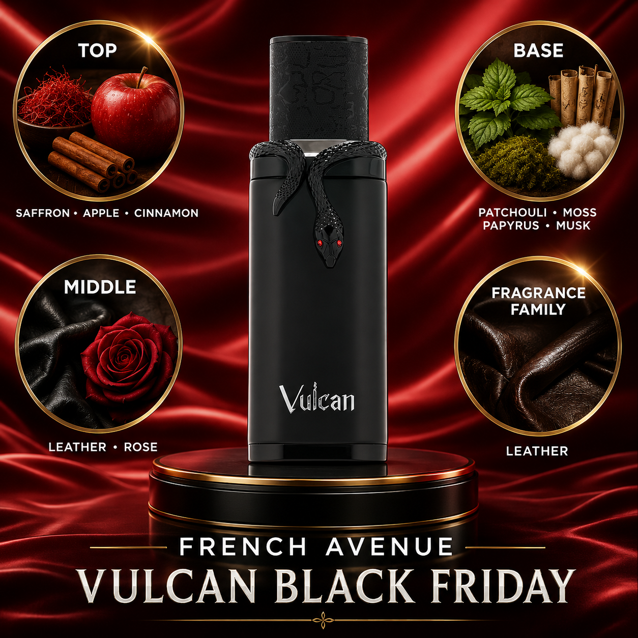 French Avenue: Vulcan Black Friday Perfume Sample