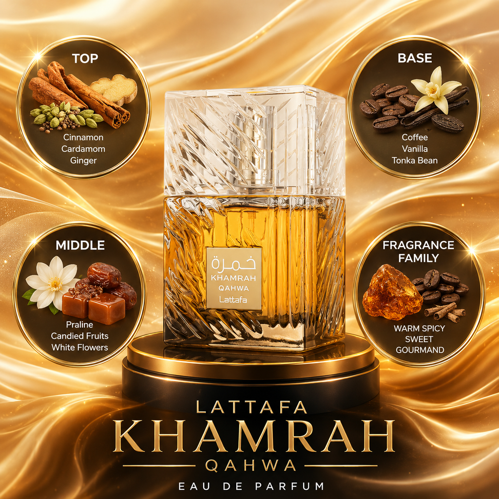 Lattafa: Khamrah Qahwa Perfume Sample
