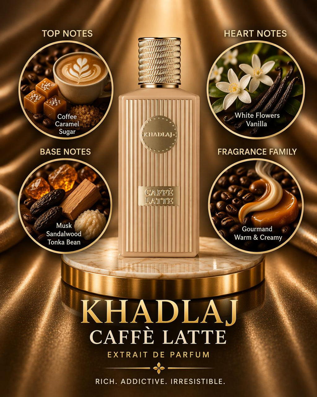 Khadlaj Caffe Latte Perfume Sample
