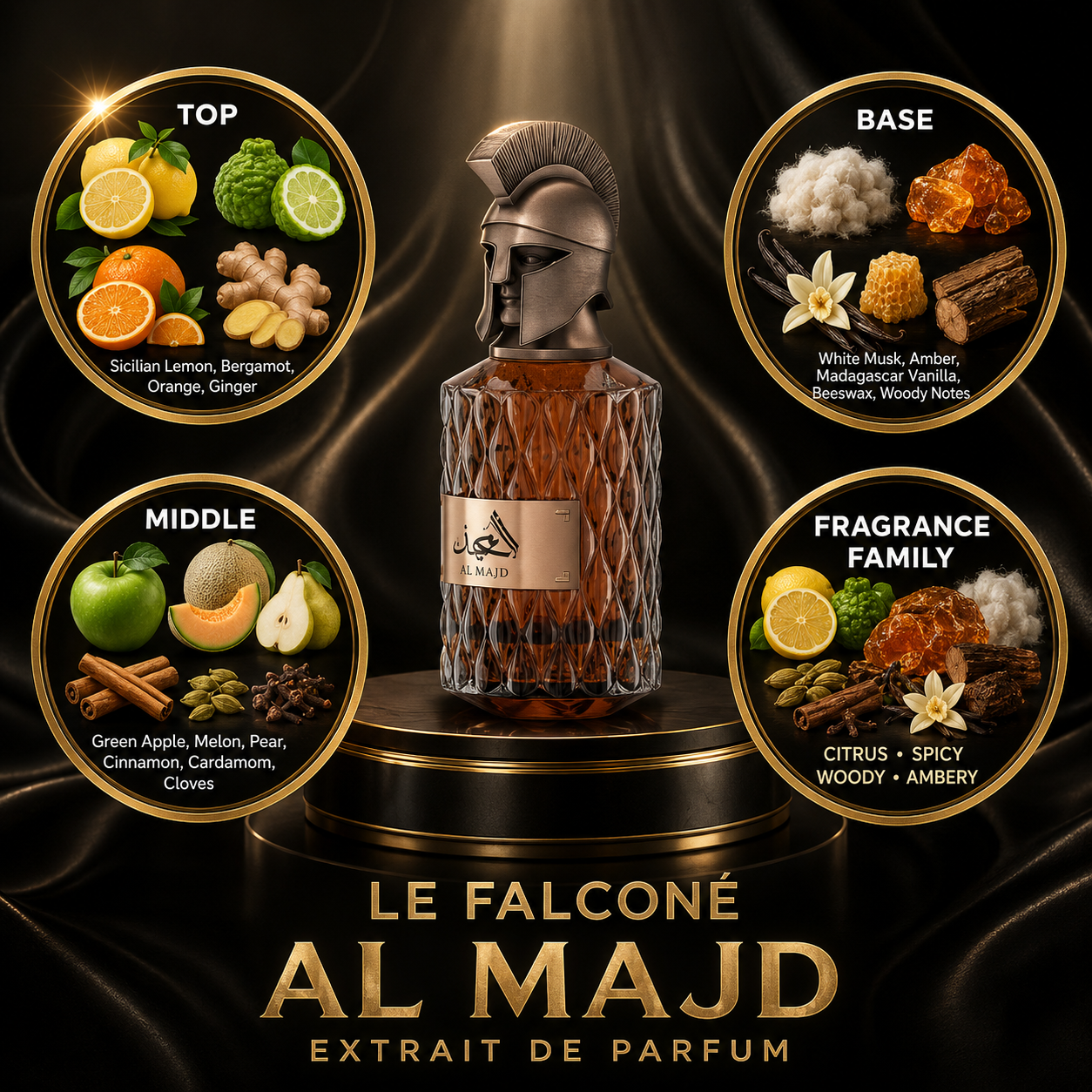 Le Falcone Al Majd Perfume Sample
