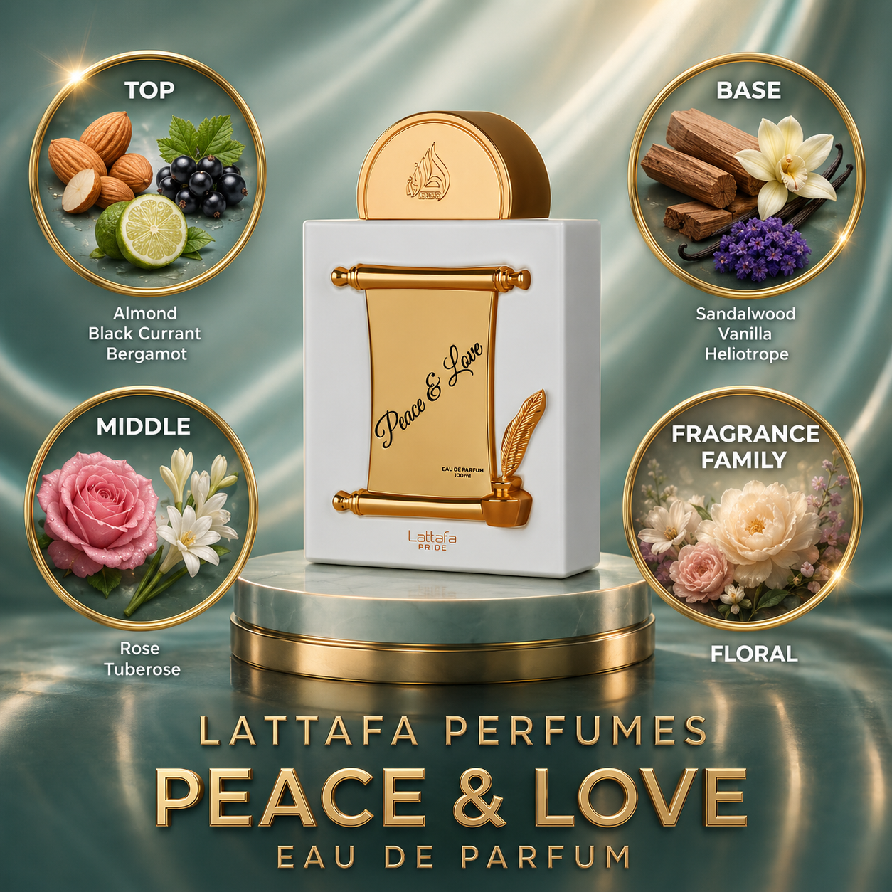 Lattafa: Peace & Love Perfume Sample