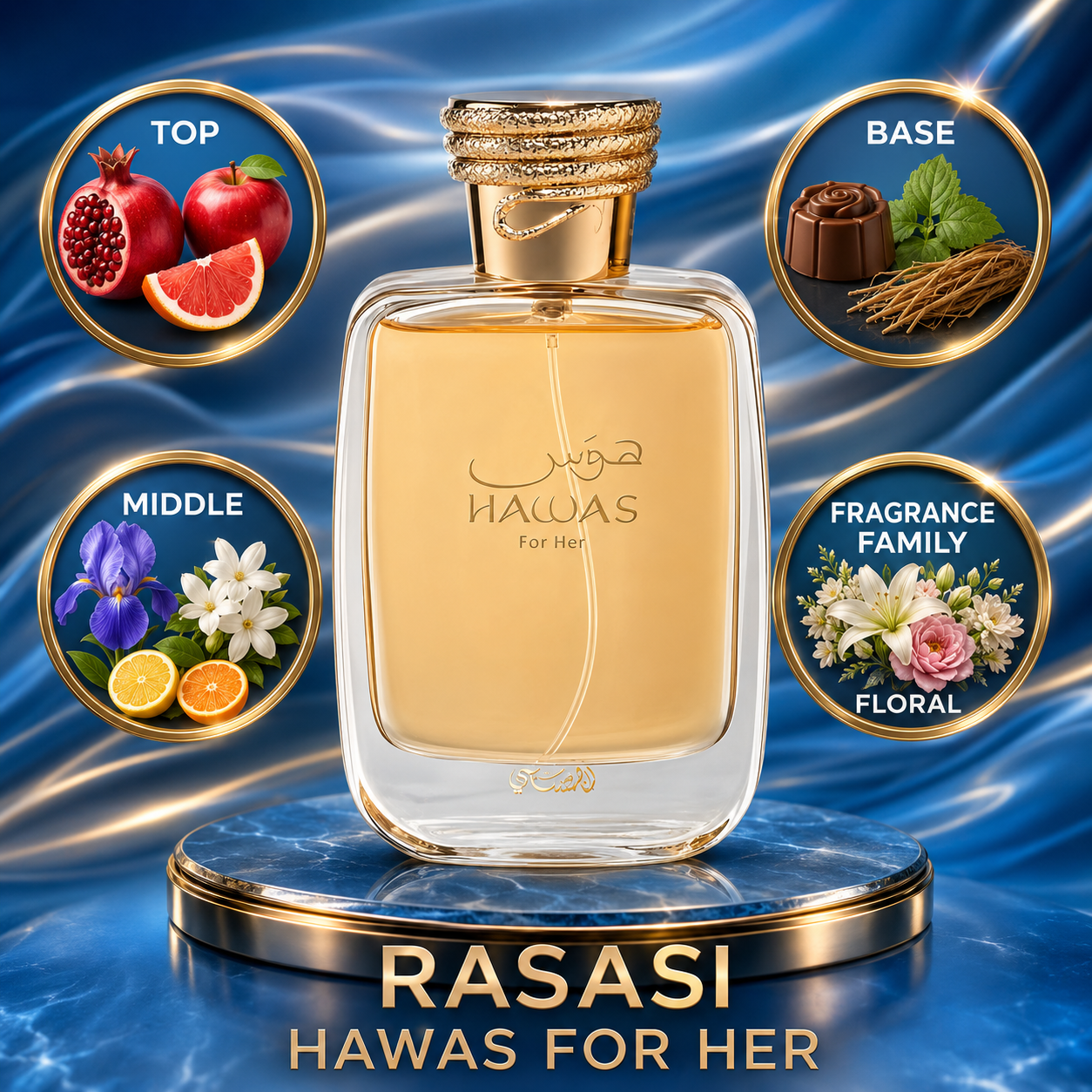 Rasasi: Hawas Her Perfume Sample
