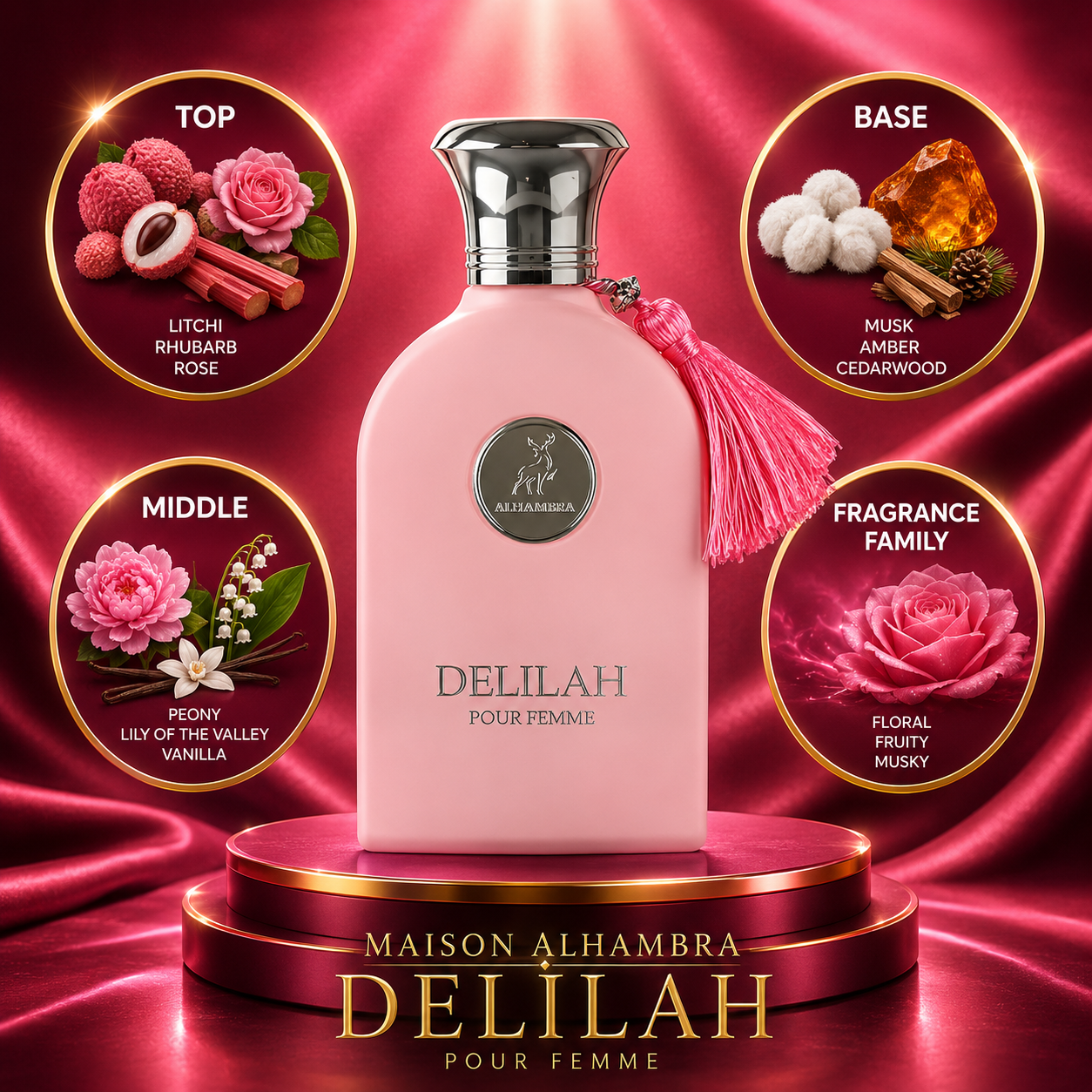 Maison Alhambra: Delilah Perfume Sample