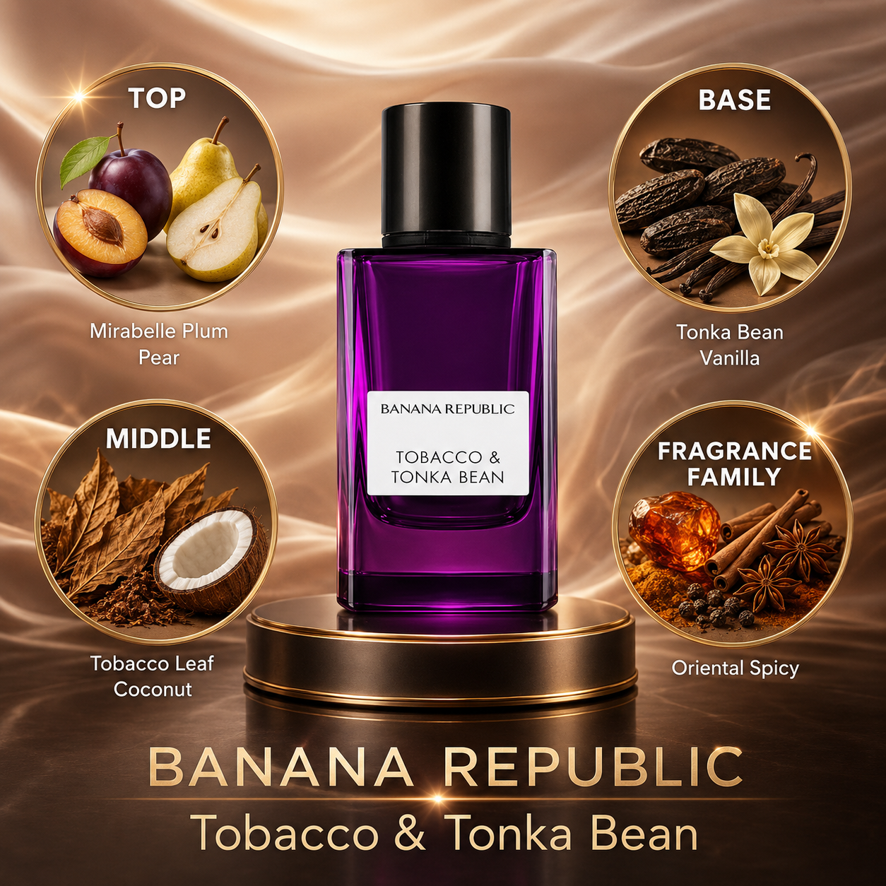Banana Republic: Tobacco & Tonka Bean Perfume Sample