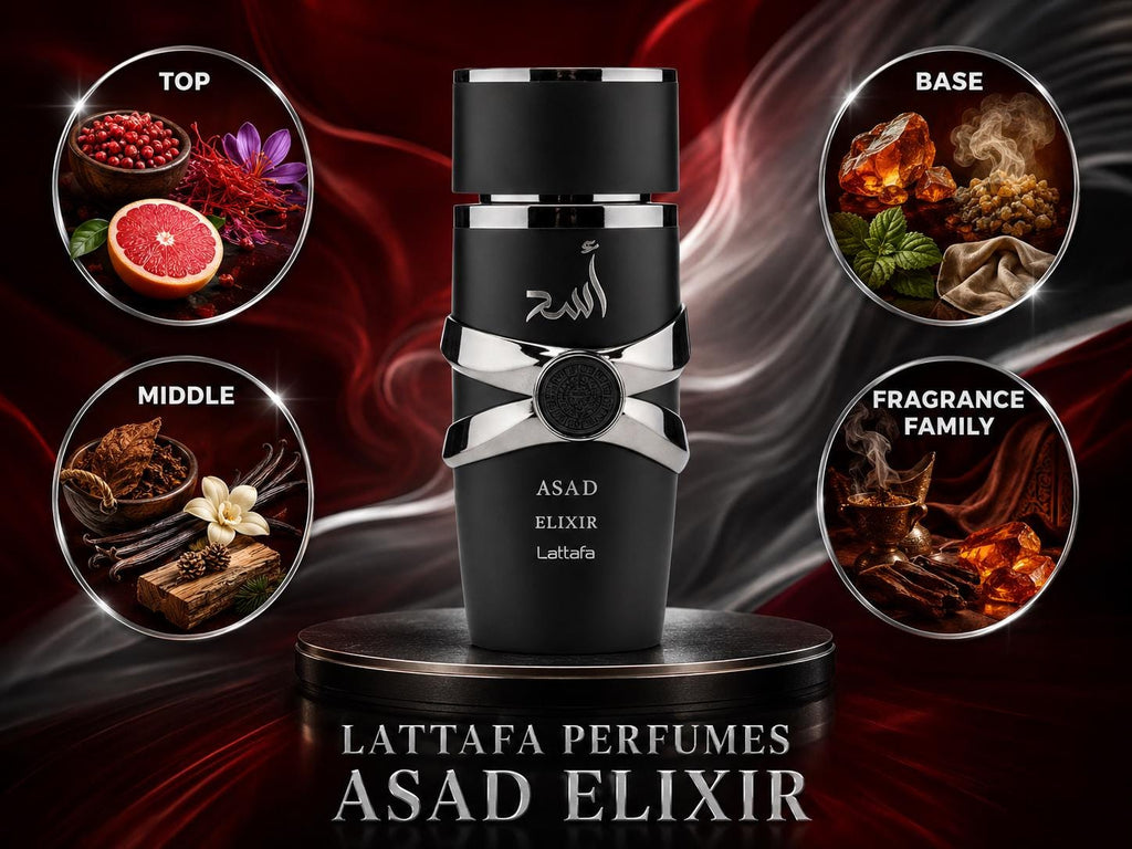 Lattafa:  Asad Elixir Perfume Sample