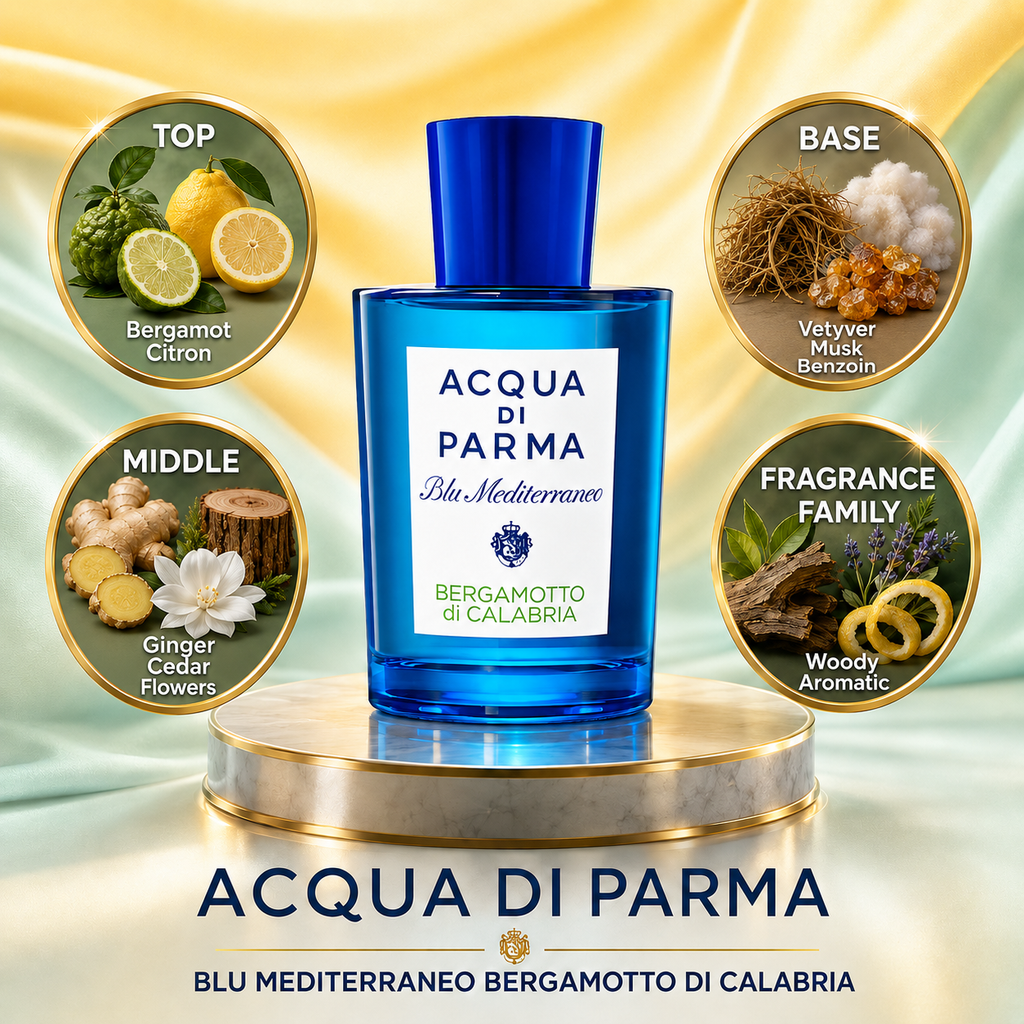 Acqua di Parma: Blu Mediterraneo Bergamotto di Calabria Sample
