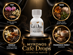 Mykonos:  Cafe Drops Extrait de Parfum Perfume Sample