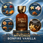 Mykonos:  Bonfire Vanilla Extrait de Parfum Perfume Sample