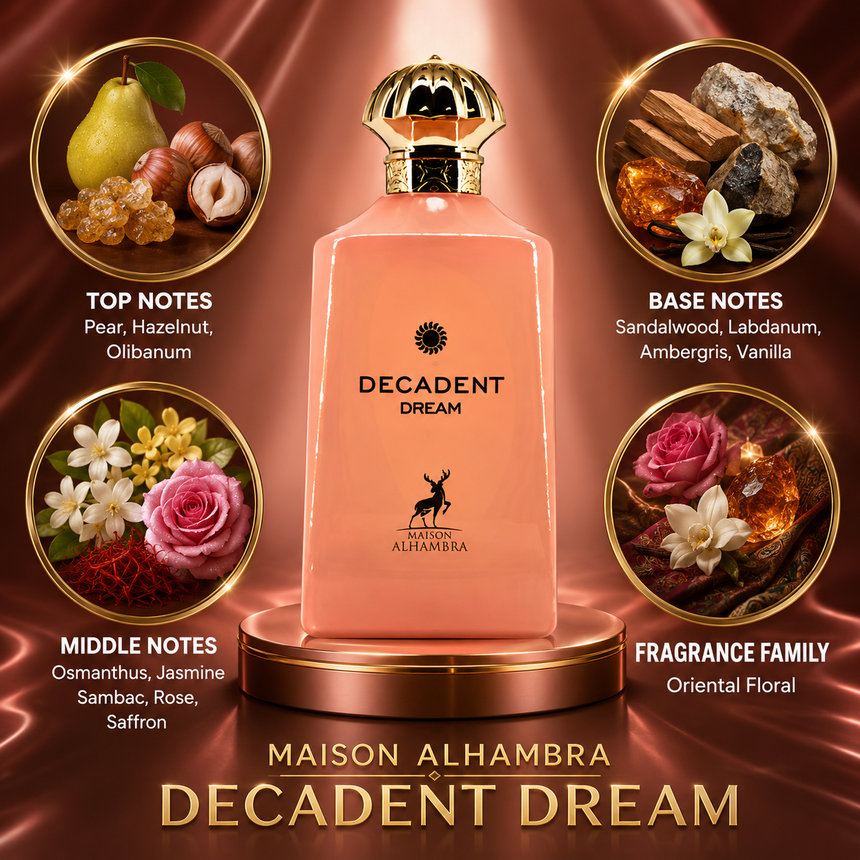 Maison Alhambra Decadent Dream Perfume Sample