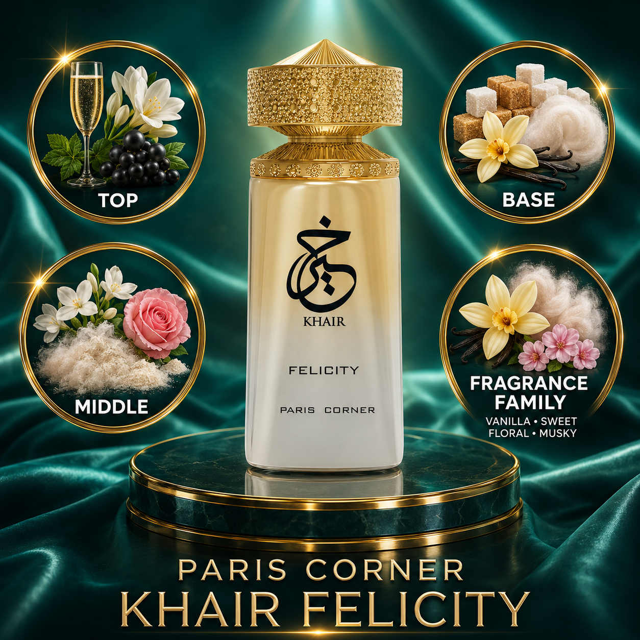Paris Corner: Khair Felicity Perfume Sample