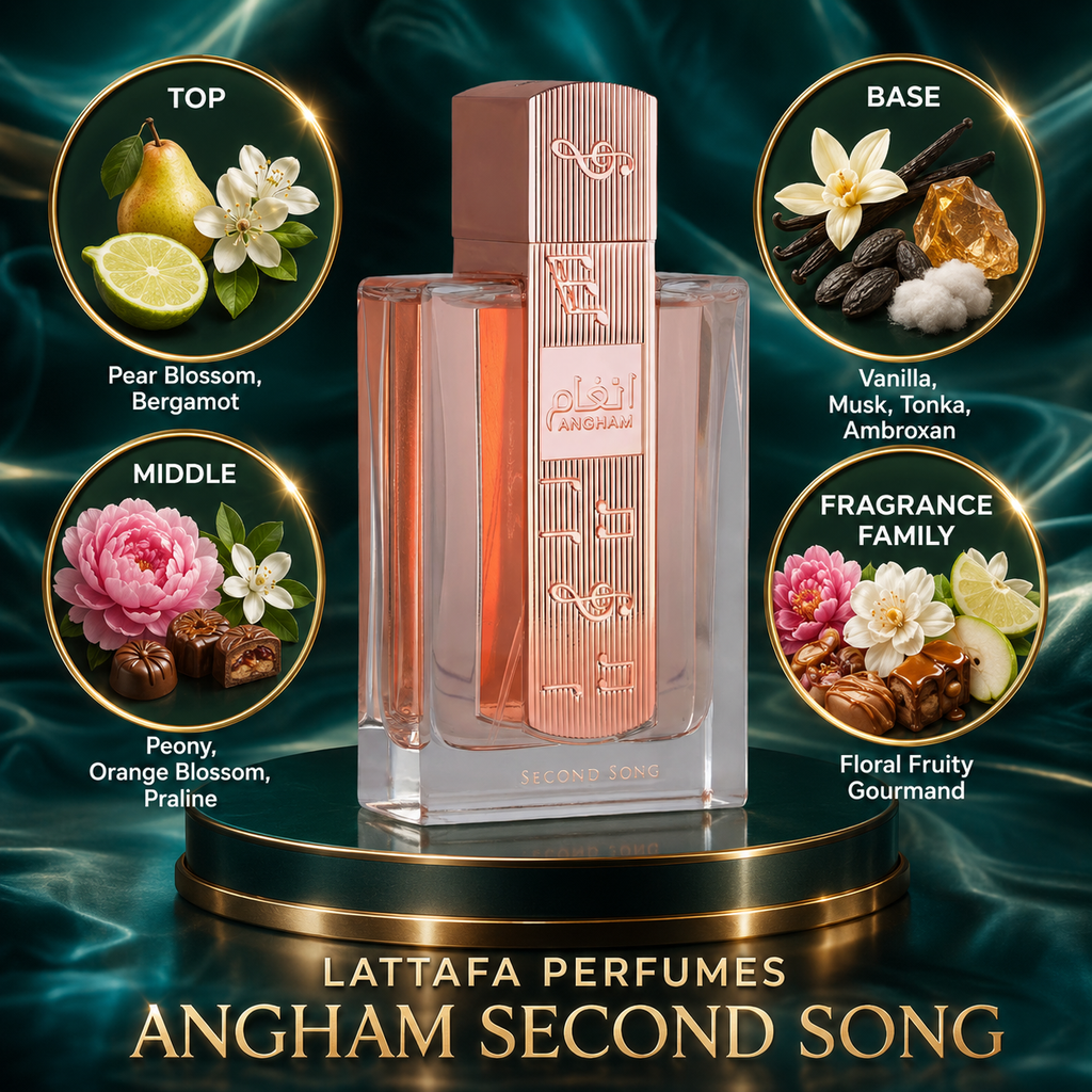 Lattafa:  Second Song Perfume Sample