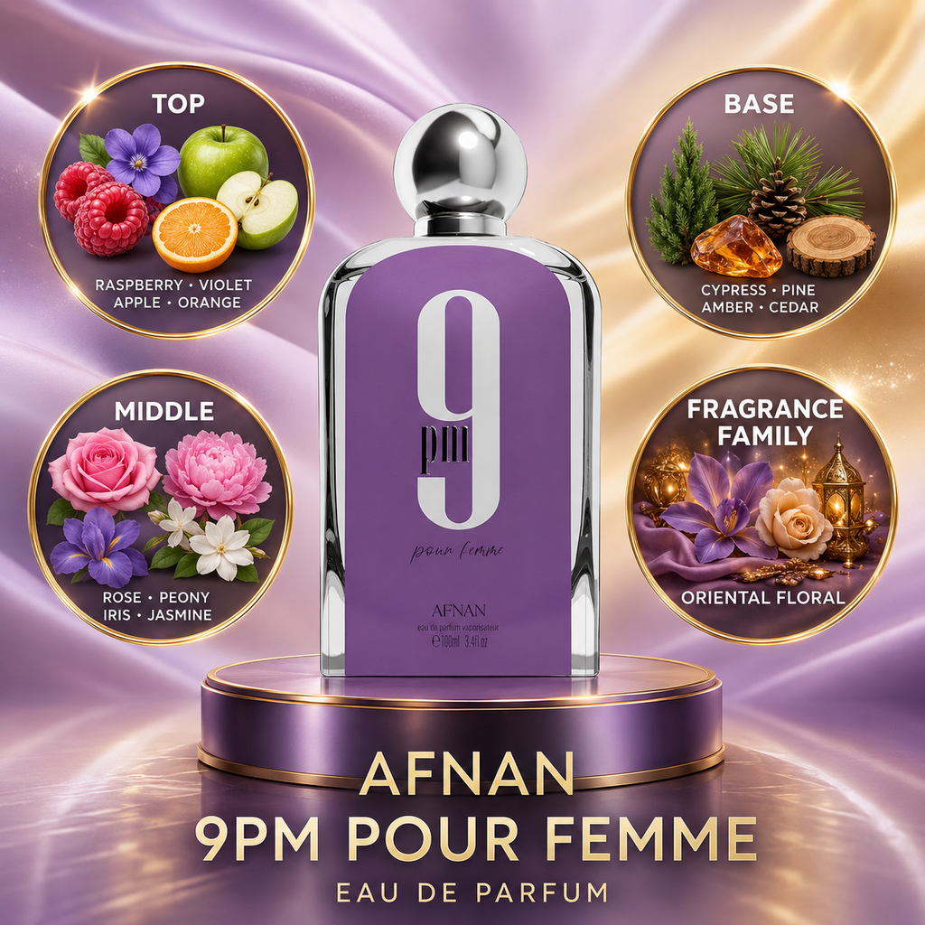Afnan: 9PM Pour Femme Sample