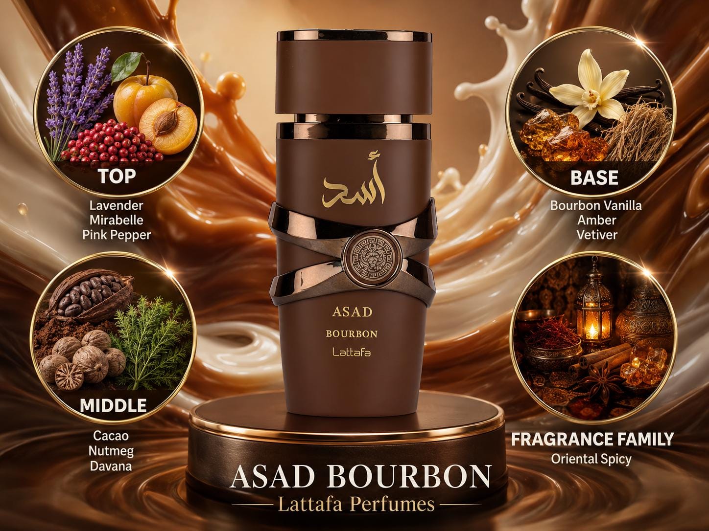 Lattafa: Asad Bourbon Perfume Sample