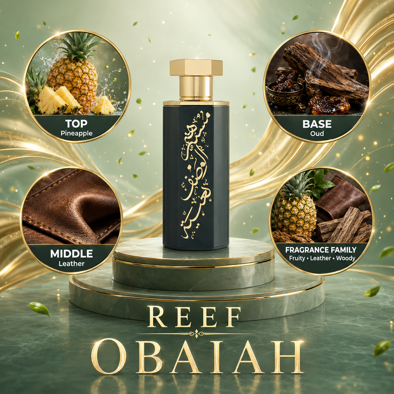 Reef Perfumes: Obaiah Oud Resin Intensity Perfume Sample