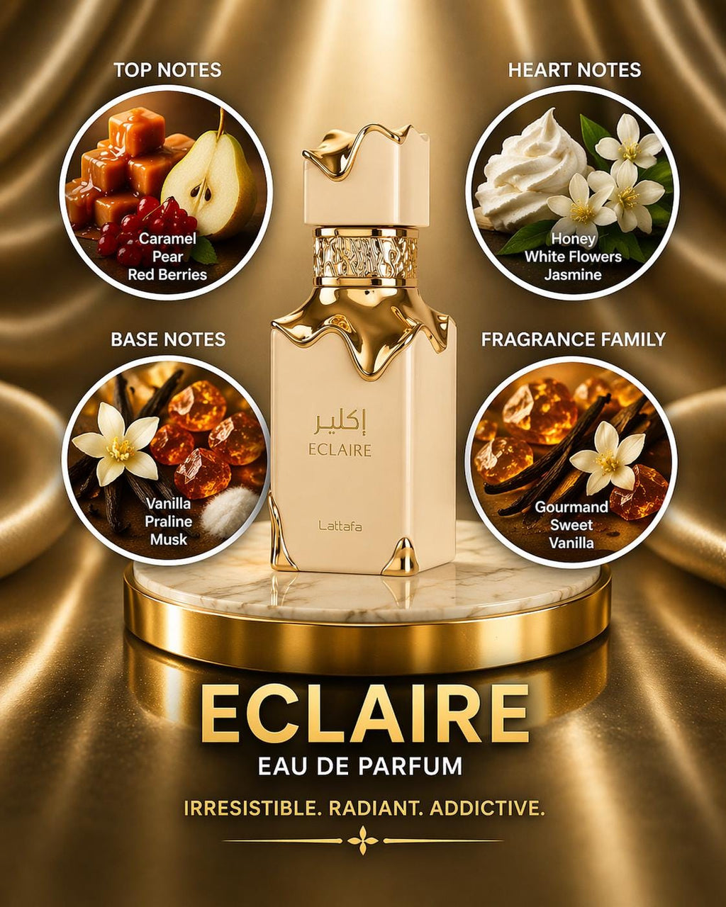 Lattafa: Eclaire Perfume Sample