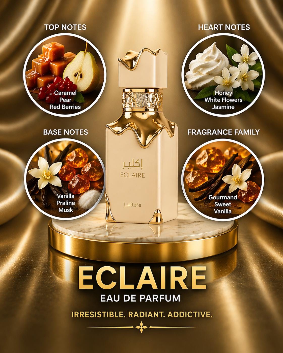Lattafa: Eclaire Perfume Sample