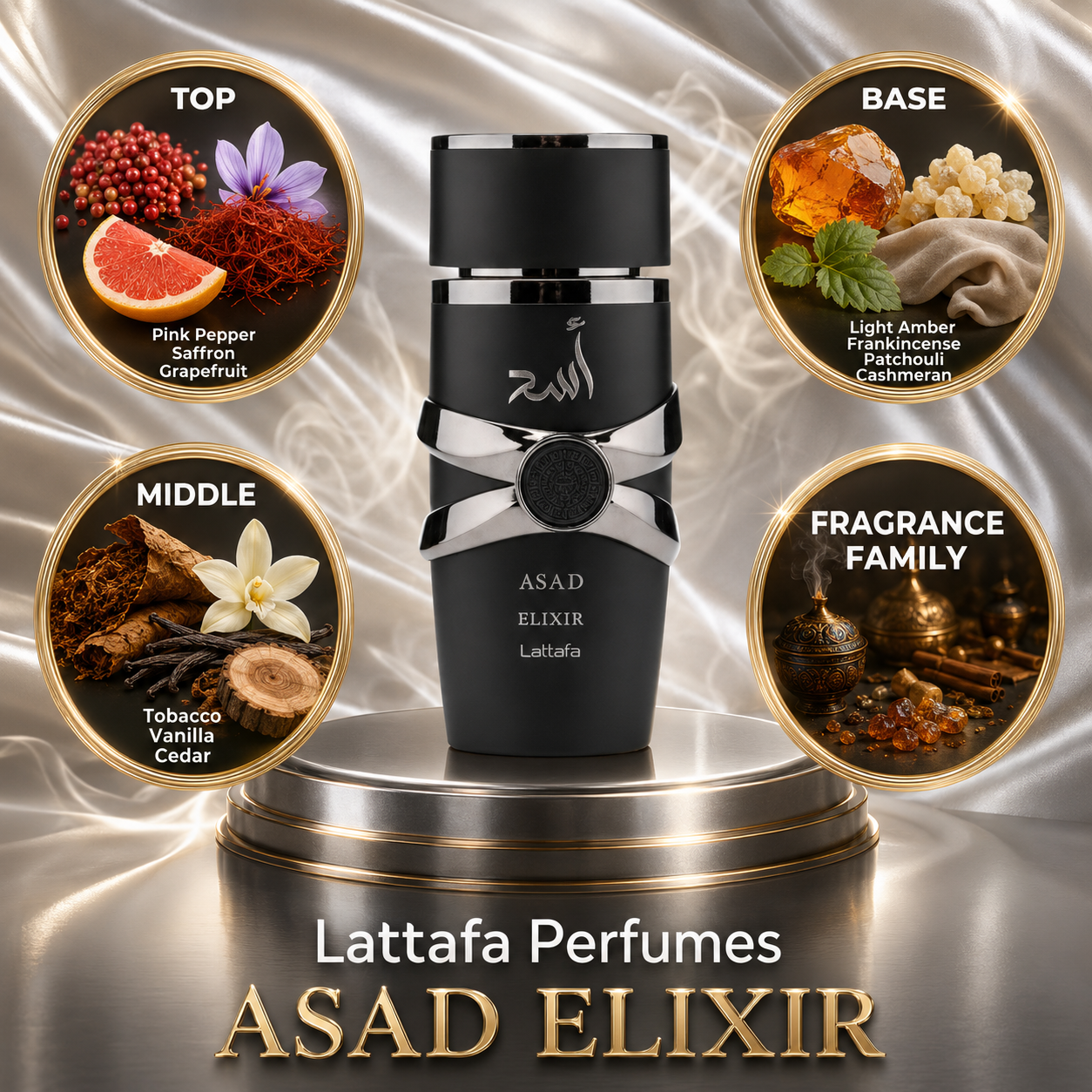 Lattafa: Asad Elixir Perfume Sample