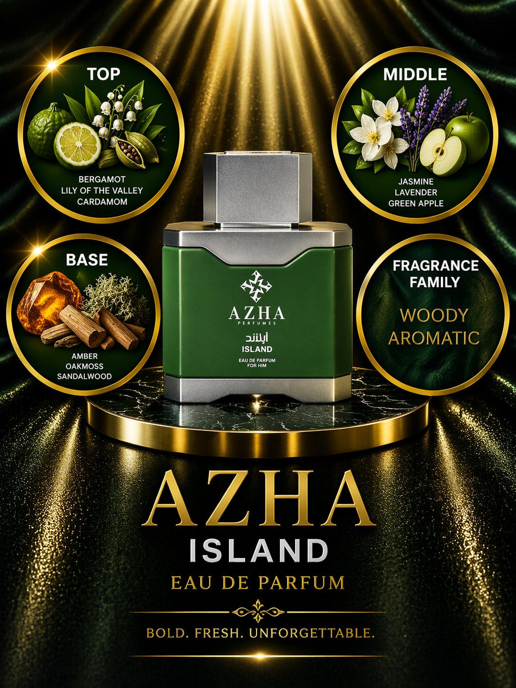 Azha: Island Perfume Sample