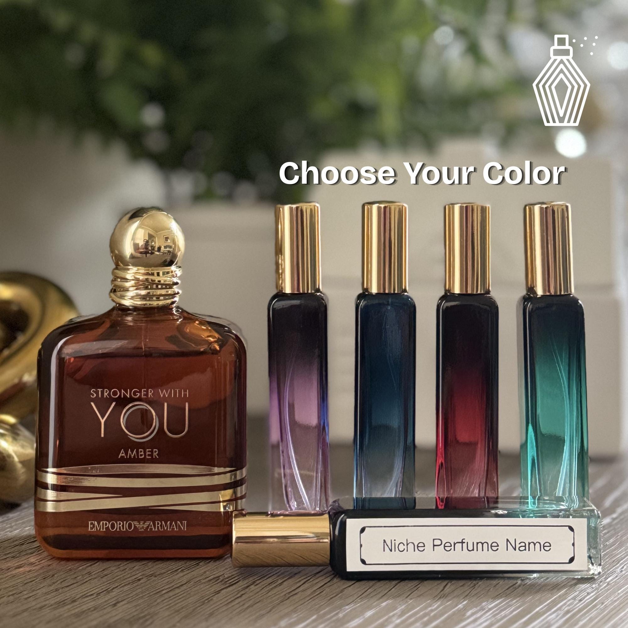 Armani:  Stronger With You Amber - Luxury Niche Fragrance